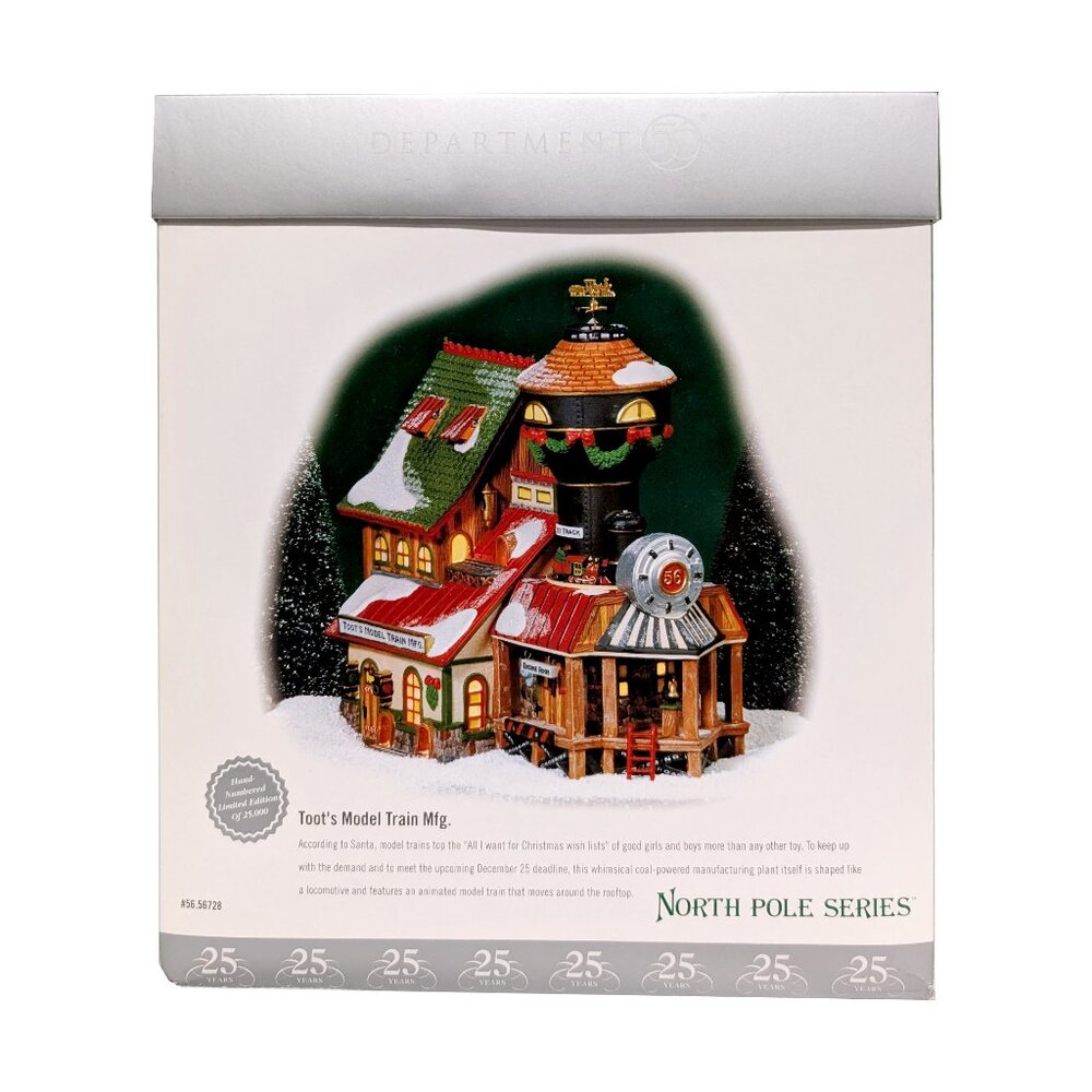 Toot's Model Train Mfg. figurine by Department 56